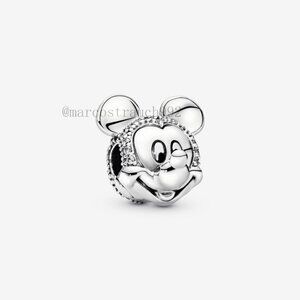 Pandora Mickey Mouse Pavé Clip Charm